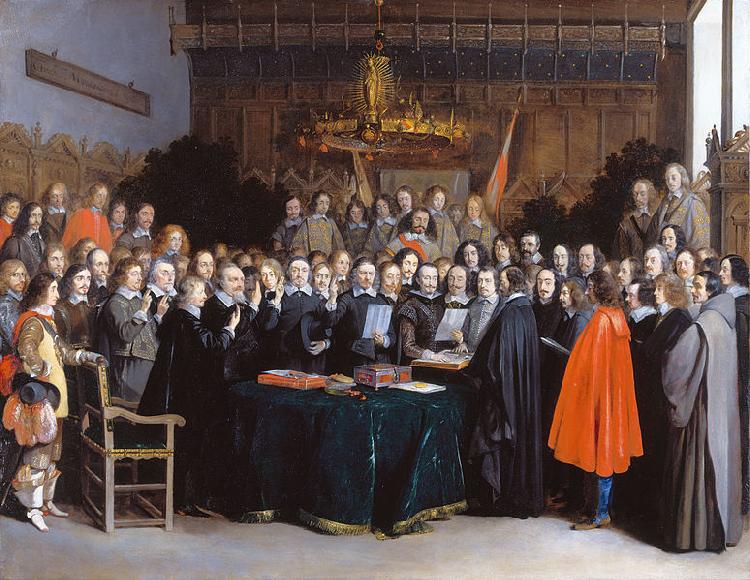  The Ratification of the Treaty of Munster, 15 May 1648